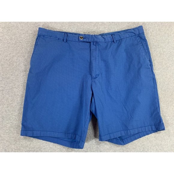 Peter‎ Millar Cotton Blend Dots Chino Shorts (Men's 42) Blue - Picture 1 of 11